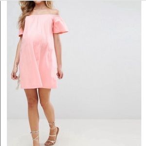 ASOS Pink Maternity Dress